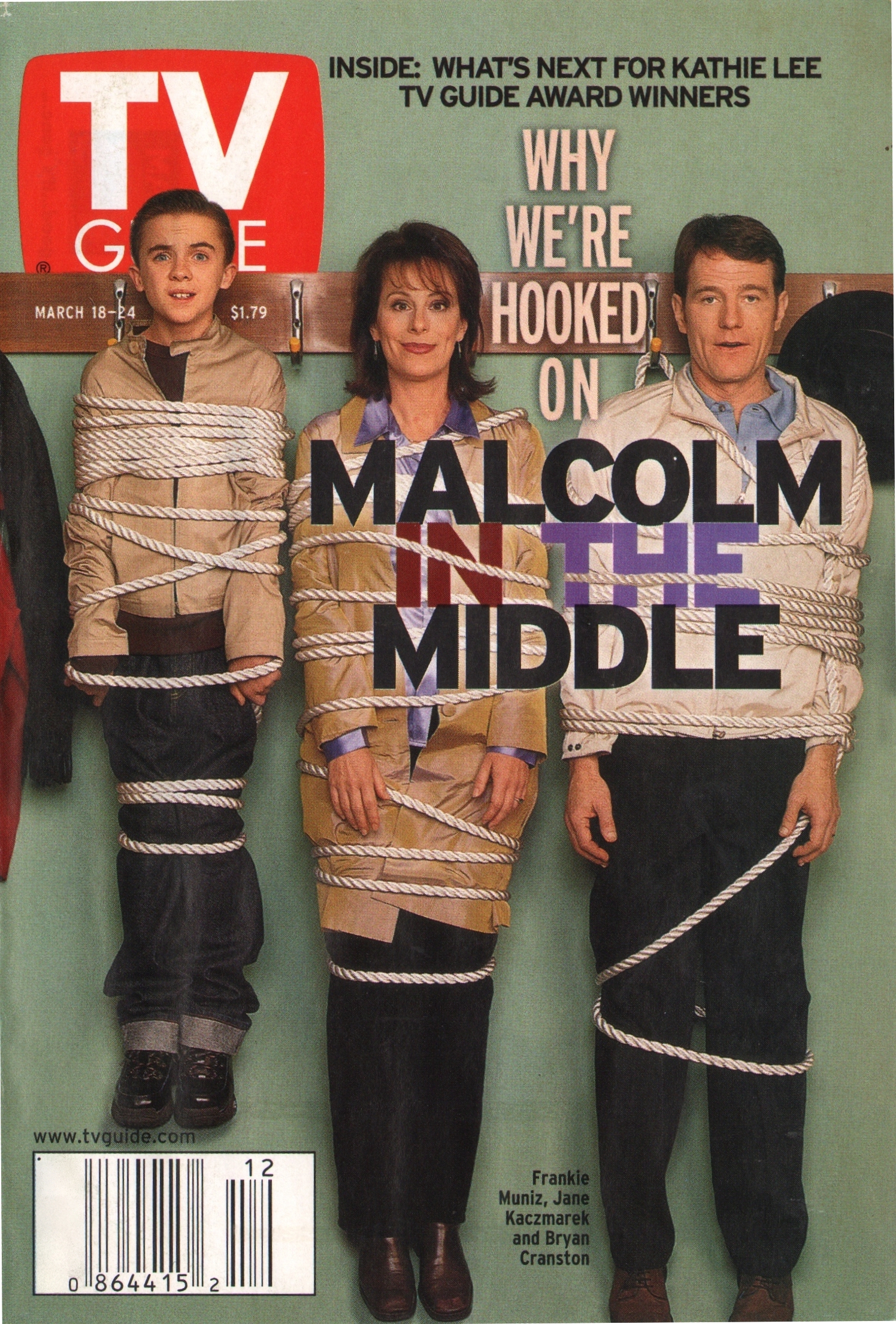 TV Guide, March 18, 2000 Malcolm in the Middle VC Gallery Photos