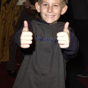 Erik at the 'Harry Potter and the Chamber Of Secrets' premiere (2002)