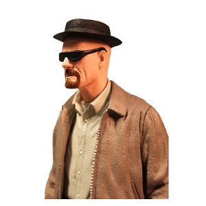 Mezco Walter White Heisenberg action figure, beige variant