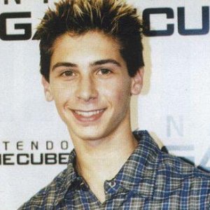 Justin Berfield at the Nintendo GameCube Launch Party