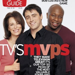 TV Guide - "TV's MVPS" February 10, 2001