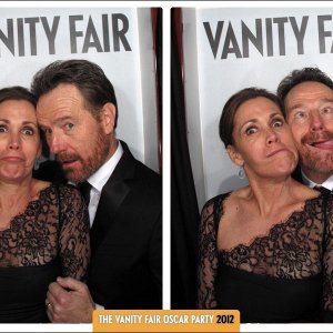 Bryan Cranston and wife Robin Dearden at the 2012 Vanity Fair Oscar Party