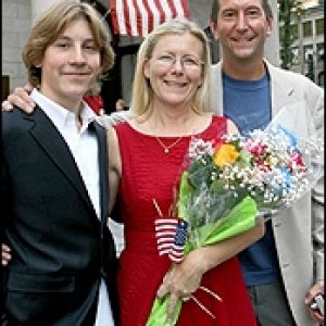 Erik Per Sullivan and his parents - Mom becomes US Citizen