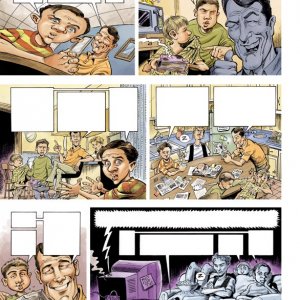 Malcolm in the Middle Cartoon - MAD Magazine Page 4