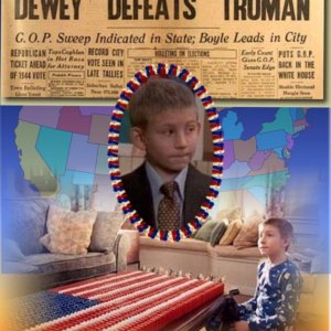 Thomas Dewey victory parody
