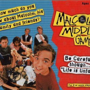 Malcolm in Middle Board Game - Front