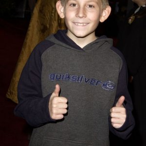 Erik at the 'Harry Potter and the Chamber Of Secrets' premiere (2002)