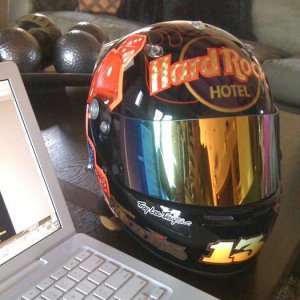 Frankie Muniz's Hard Rock Hotel Helmet