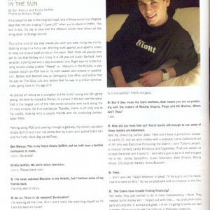 "Malibu" magazine, February/March 2005