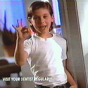 Justin Berfield in early Colgate commercial