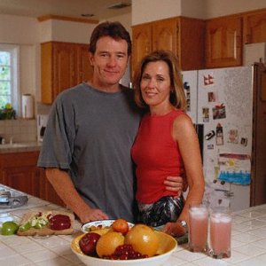Bryan Cranston photo shoots: Bryan at home with wife Robin Dearden