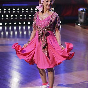 Cloris Leachman in Season 7 of Dancing with the Stars