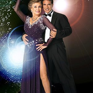 Cloris Leachman and Corky Ballas Dancing with the Stars Season 7 Photo Shoo