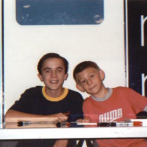 Frankie and Erik at the signing session at Macy's