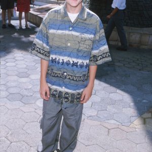 Frankie at 'The Adventures of Rocky & Bullwinkle' premiere, June 2000