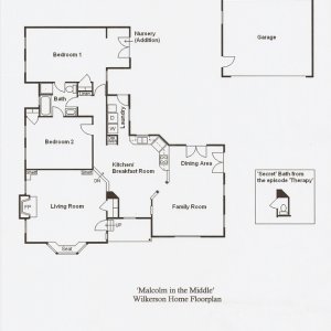 The Wilkerson house: floor plan