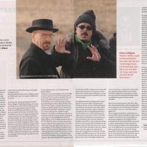 Vince Gilligan interview, Dutch VPRO Gids TV magazine, December 24, 2011