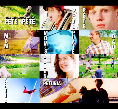 'Adventures of Pete &amp; Pete' title sequence collage