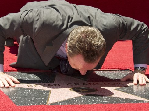 Bryan Cranston receives Hollywood Walk of Fame star
