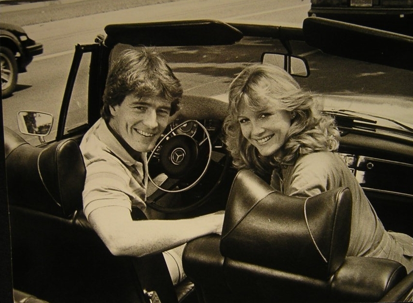 Bryan Cranston with 'Loving' co-star Pamela Bowen, 1984