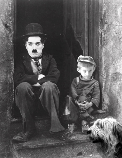 Charlie Chaplin 'The Kid' (1921) movie parody