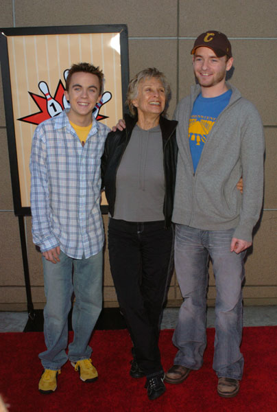 Frankie, Cloris and Chris at 100th Episode Bowling Party