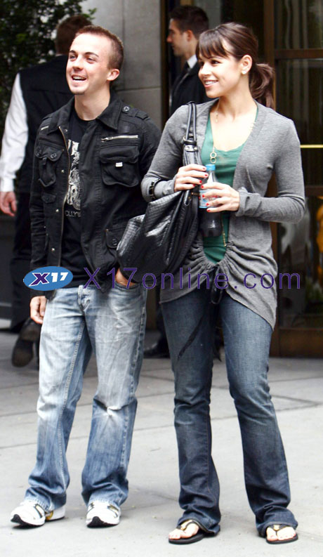 Frankie Muniz &amp; Elycia Marie in NYC