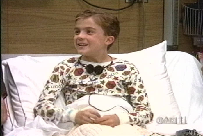 Frankie Muniz in 'Spin City', episode 'The Kidney's All Right', 1998
