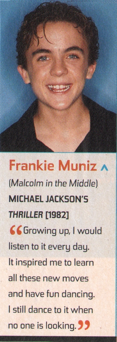 Frankie Muniz, unknown magazine