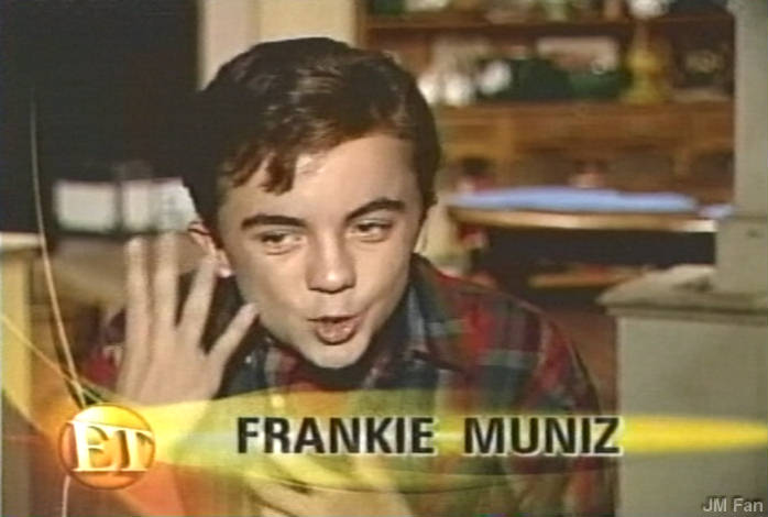 Frankie on Entertainment Tonight, early 2000