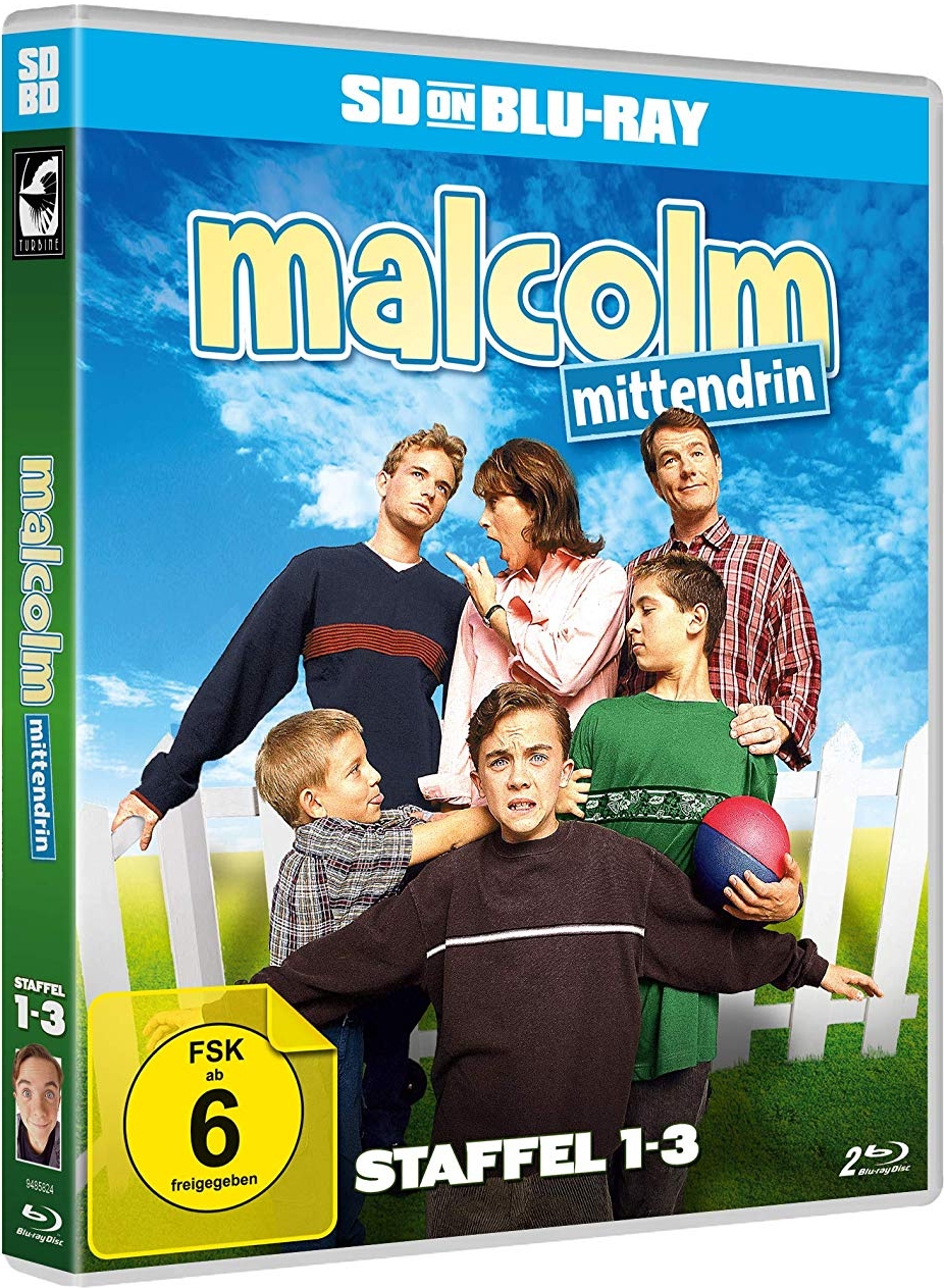 German Season 1-3 Blu-ray sleeve - front