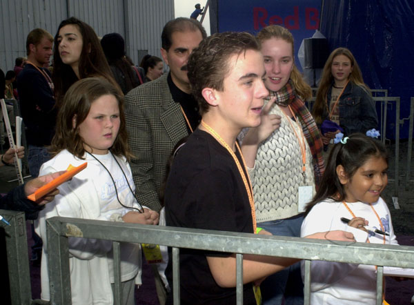 Justin Berfield and Frankie Muniz at Bogart Backstage On Tour For A Cure