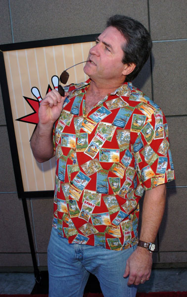 Linwood Boomer at 100th Episode Bowling Party