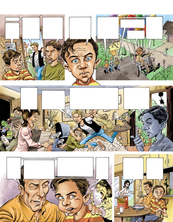 Malcolm in the Middle Cartoon - MAD Magazine Page 3
