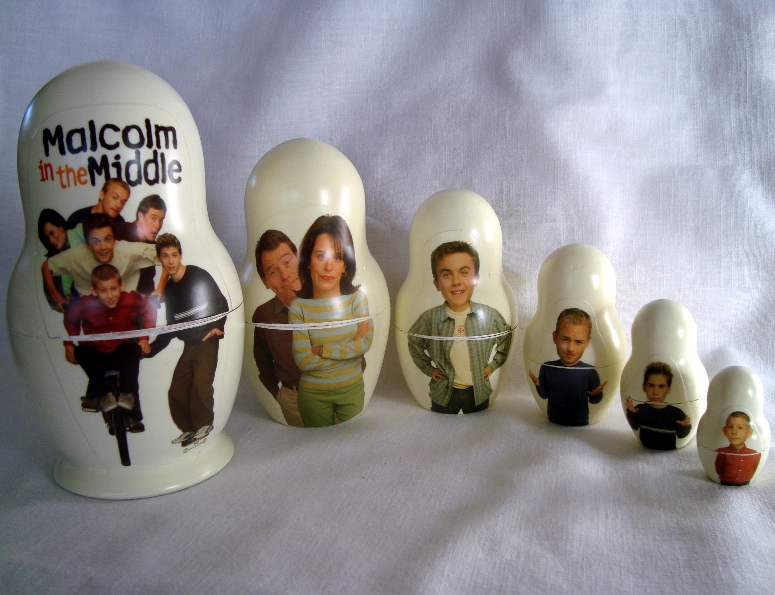 Malcolm in the Middle official Season 3 nesting dolls