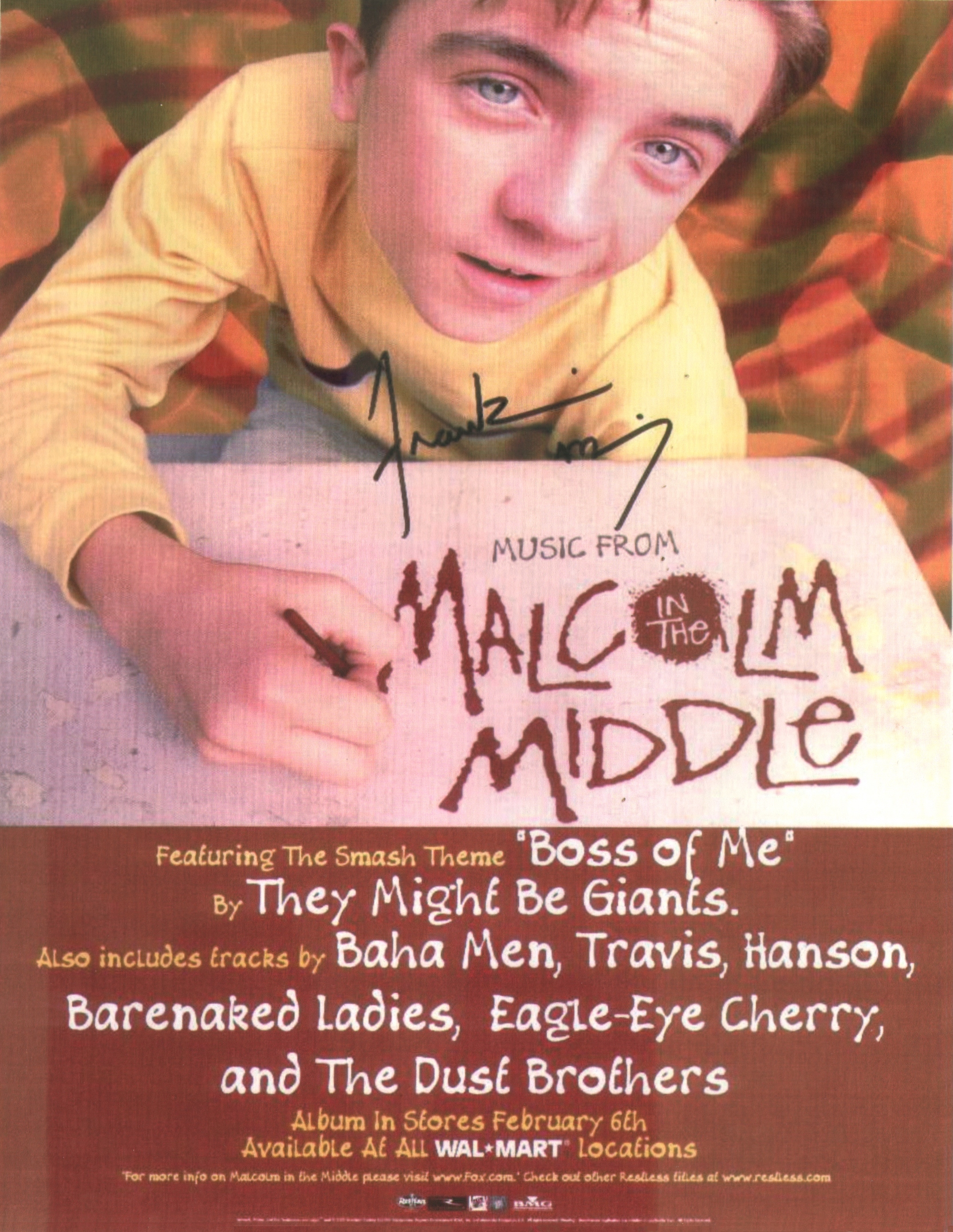 Music from Malcolm in the Middle - Soundtrack - CD - Promotional poster