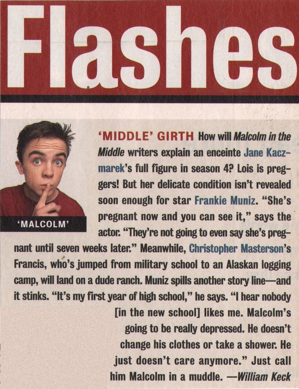 &quot;Entertainment Weekly&quot; magazine, August 23, 2002