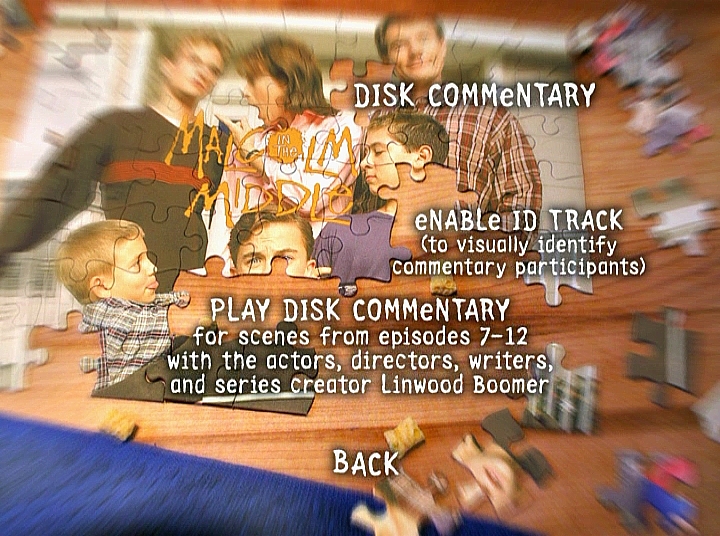 Season 1 DVD menus designed by Company Wide Shut