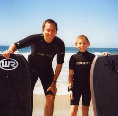 Erik Per Sullivan and his dad surfing - Malcolm in the Middle - Gallery ...